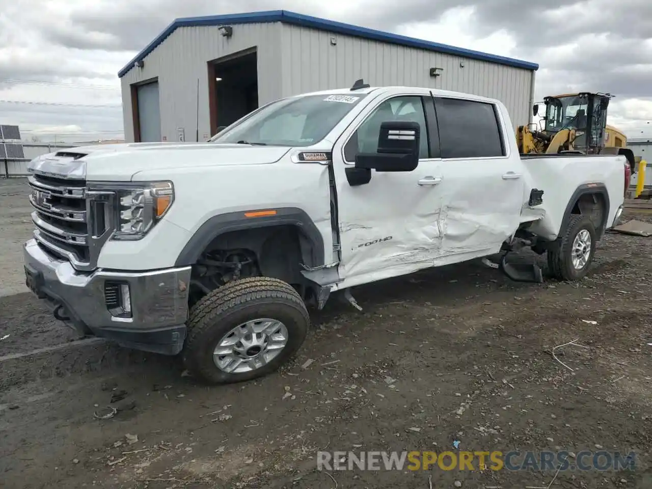 1 Photograph of a damaged car 1GT49MEY3PF207695 GMC SIERRA 2023