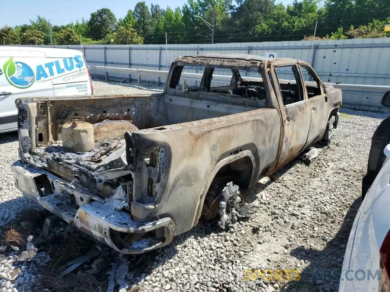 3 Photograph of a damaged car 1GT49NE73PF174985 GMC SIERRA 2023