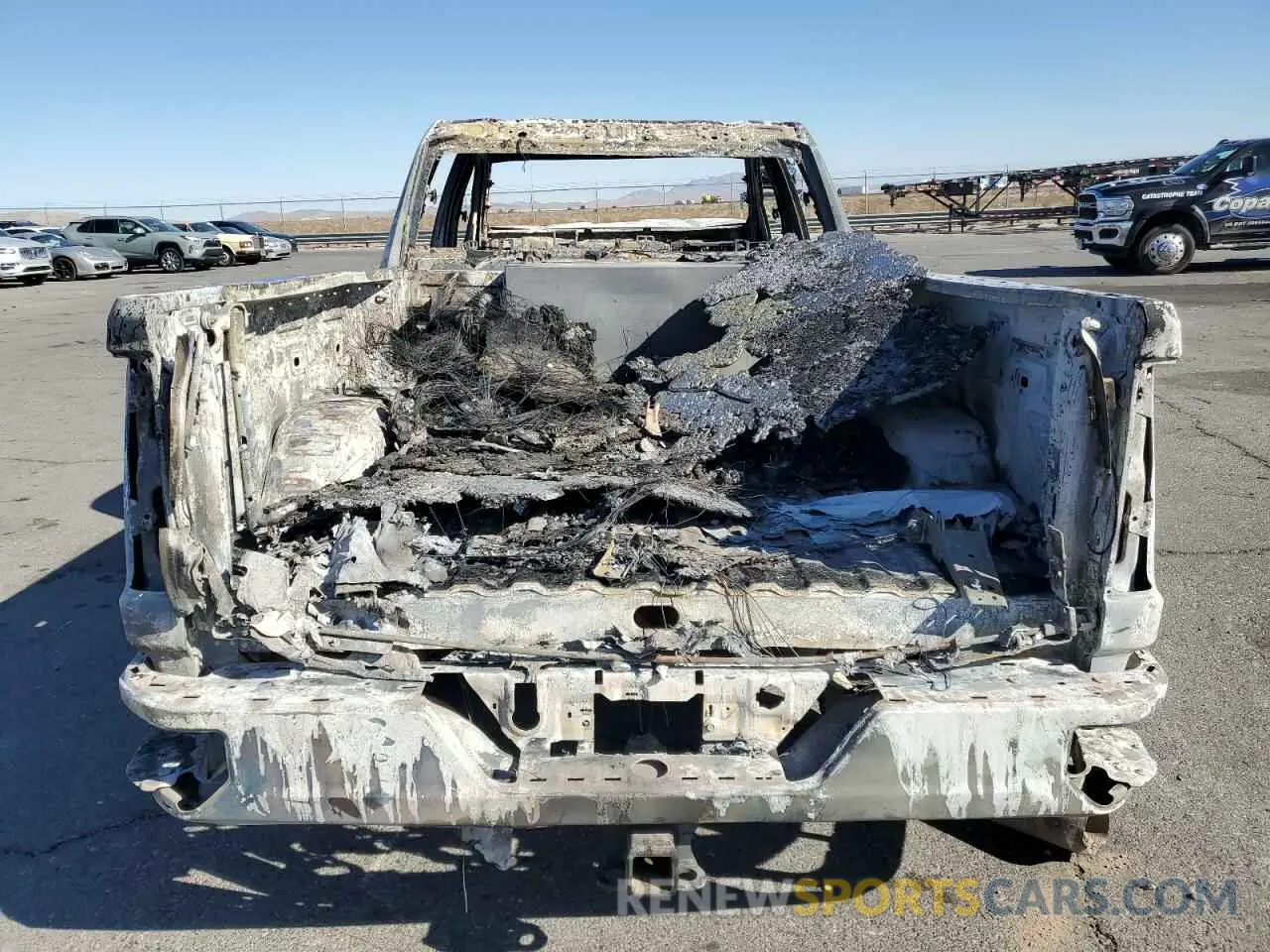 6 Photograph of a damaged car 1GT49NEY0PF108693 GMC SIERRA 2023