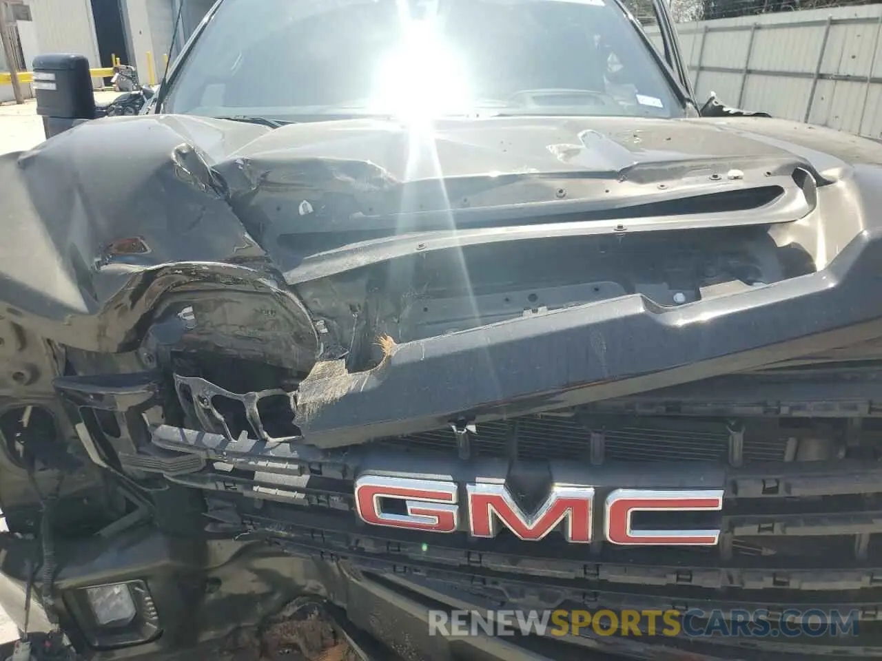 11 Photograph of a damaged car 1GT49PEY3PF225809 GMC SIERRA 2023