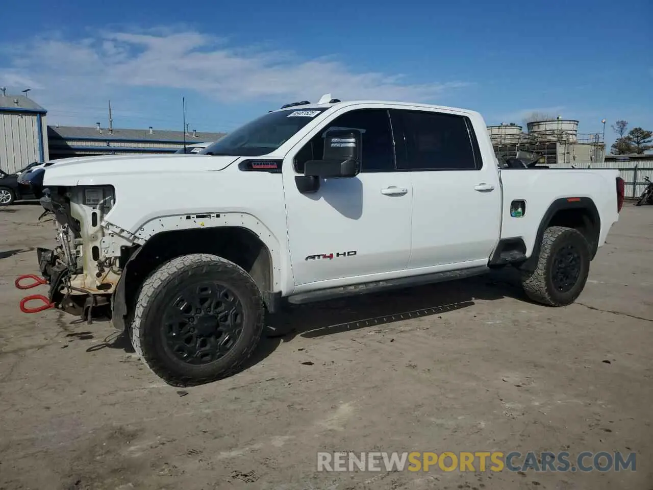 1 Photograph of a damaged car 1GT49PEY6PF234164 GMC SIERRA 2023