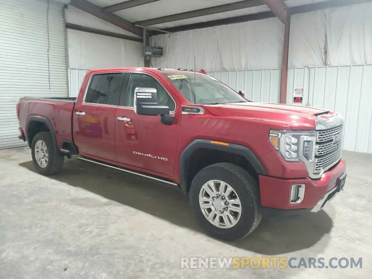4 Photograph of a damaged car 1GT49RE71PF118518 GMC SIERRA 2023