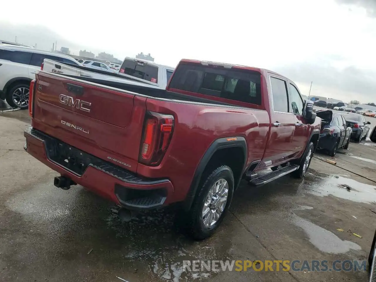 3 Photograph of a damaged car 1GT49REY4PF109482 GMC SIERRA 2023