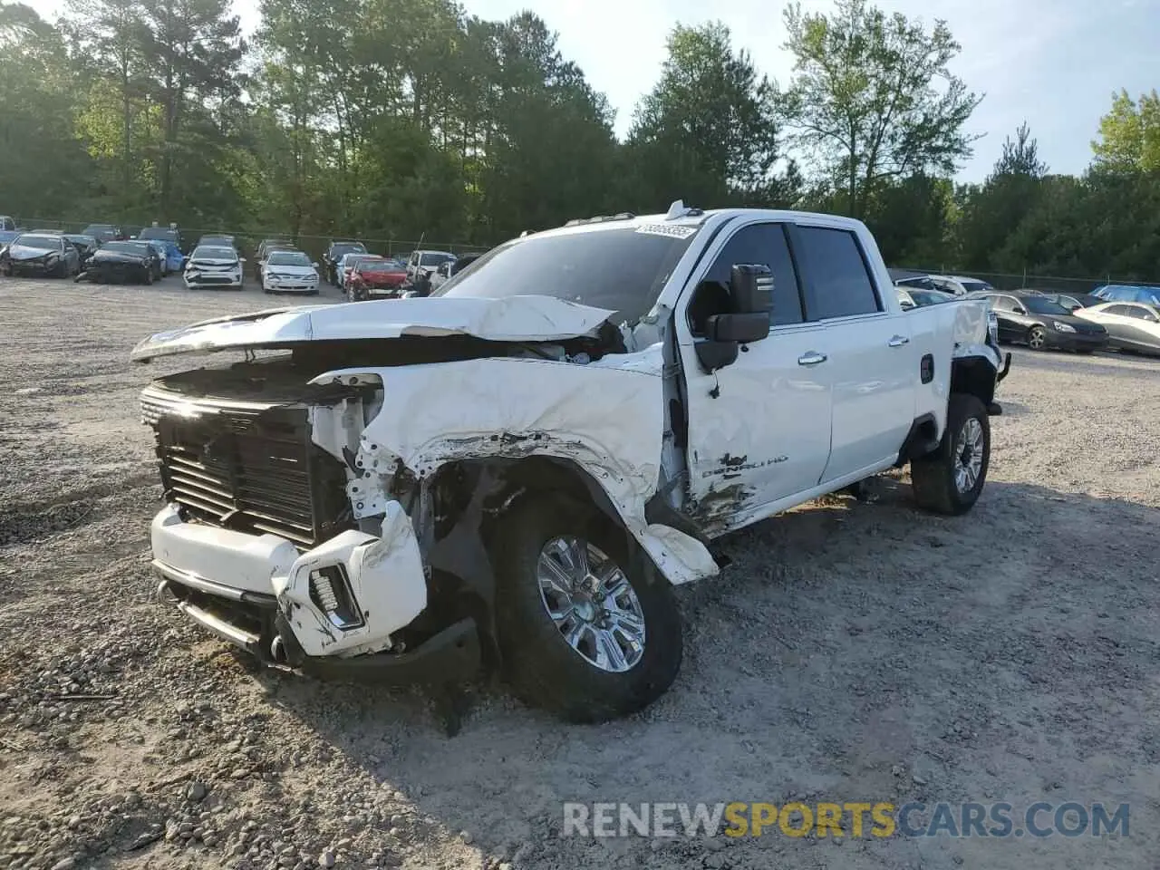 1 Photograph of a damaged car 1GT49REY6PF107412 GMC SIERRA 2023
