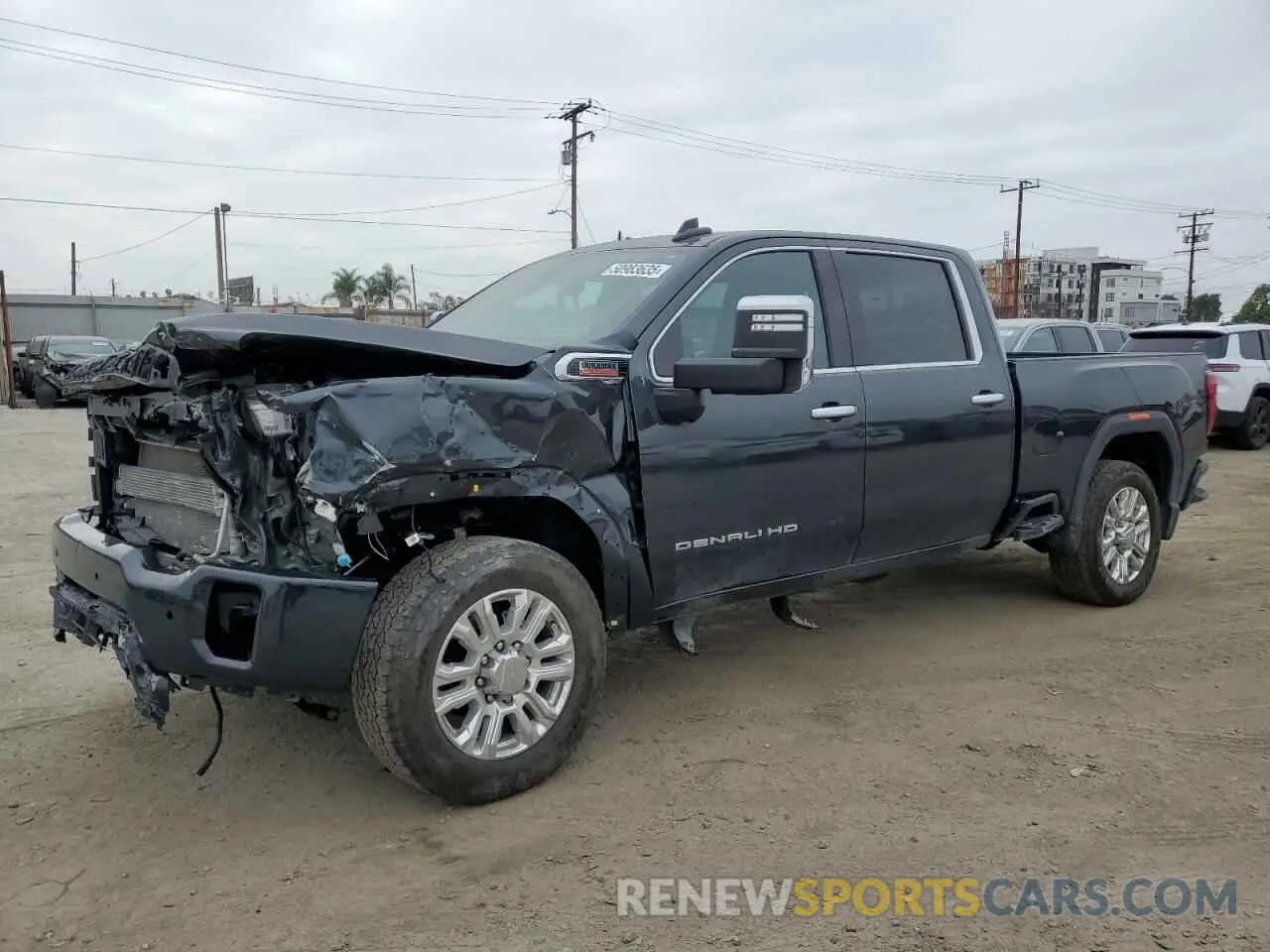 1 Photograph of a damaged car 1GT49REY7PF183365 GMC SIERRA 2023