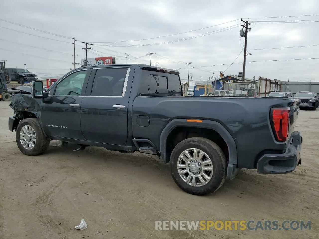 2 Photograph of a damaged car 1GT49REY7PF183365 GMC SIERRA 2023