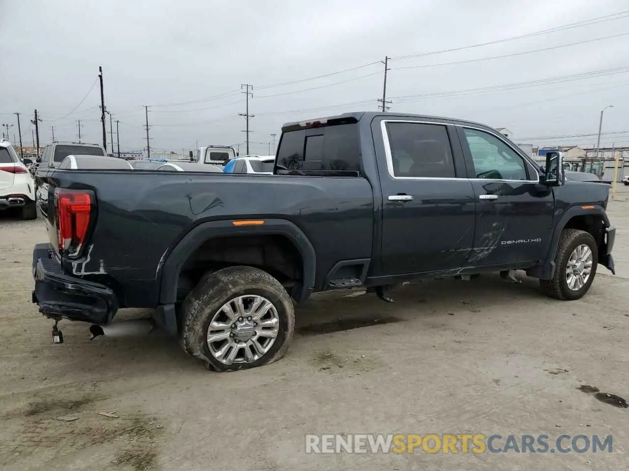 3 Photograph of a damaged car 1GT49REY7PF183365 GMC SIERRA 2023