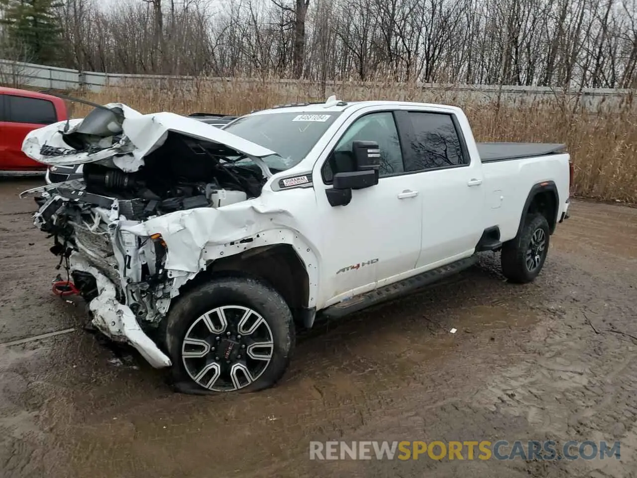 1 Photograph of a damaged car 1GT49VEY7PF154909 GMC SIERRA 2023