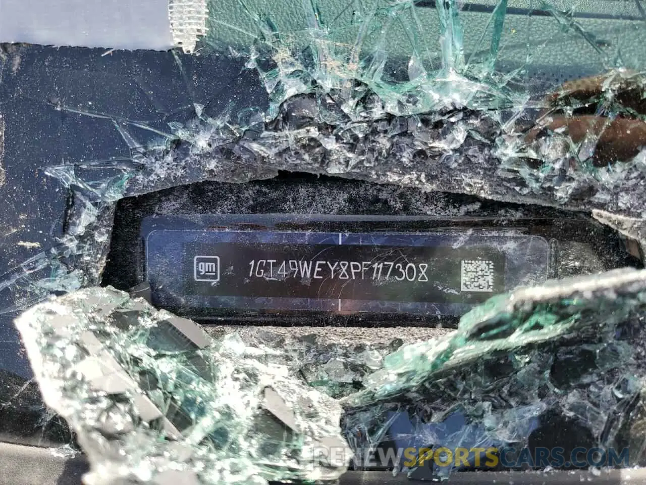 12 Photograph of a damaged car 1GT49WEY8PF117308 GMC SIERRA 2023