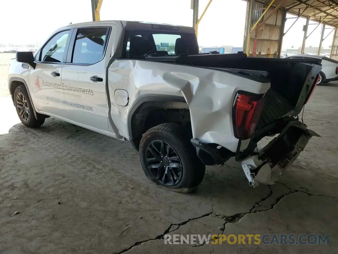 2 Photograph of a damaged car 1GTPHAEK0PZ101441 GMC SIERRA 2023