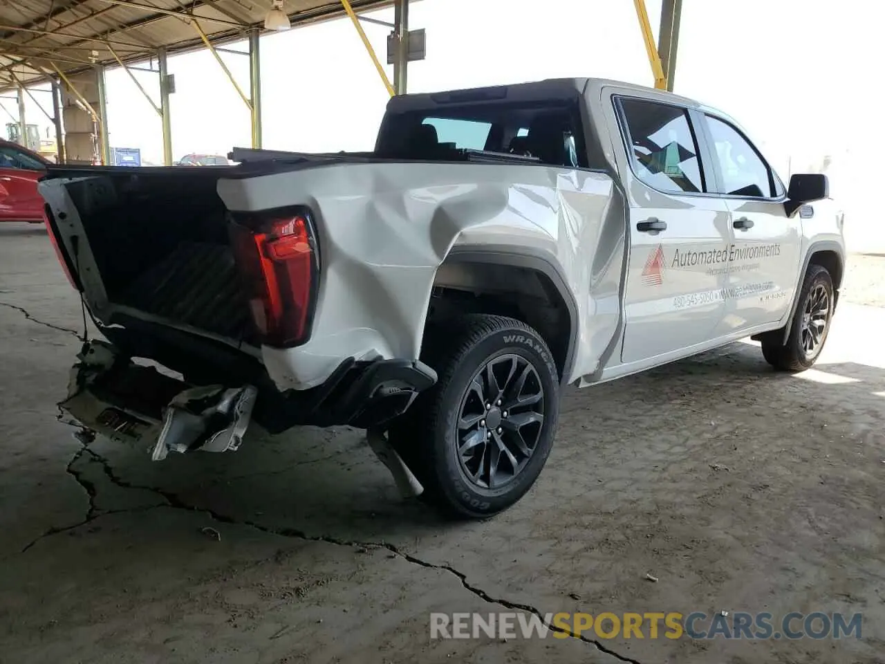 3 Photograph of a damaged car 1GTPHAEK0PZ101441 GMC SIERRA 2023