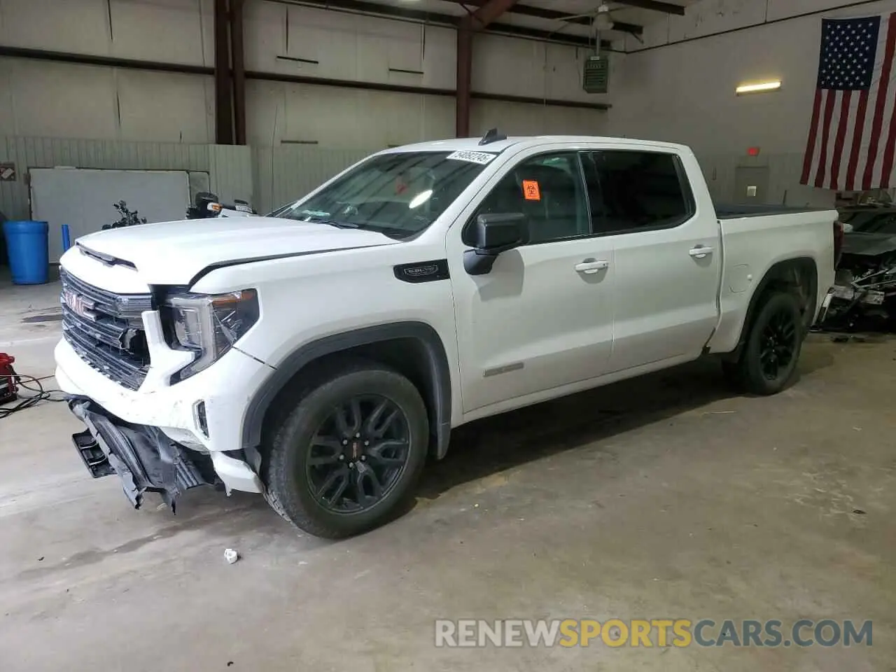 1 Photograph of a damaged car 1GTPHCED7PZ197906 GMC SIERRA 2023