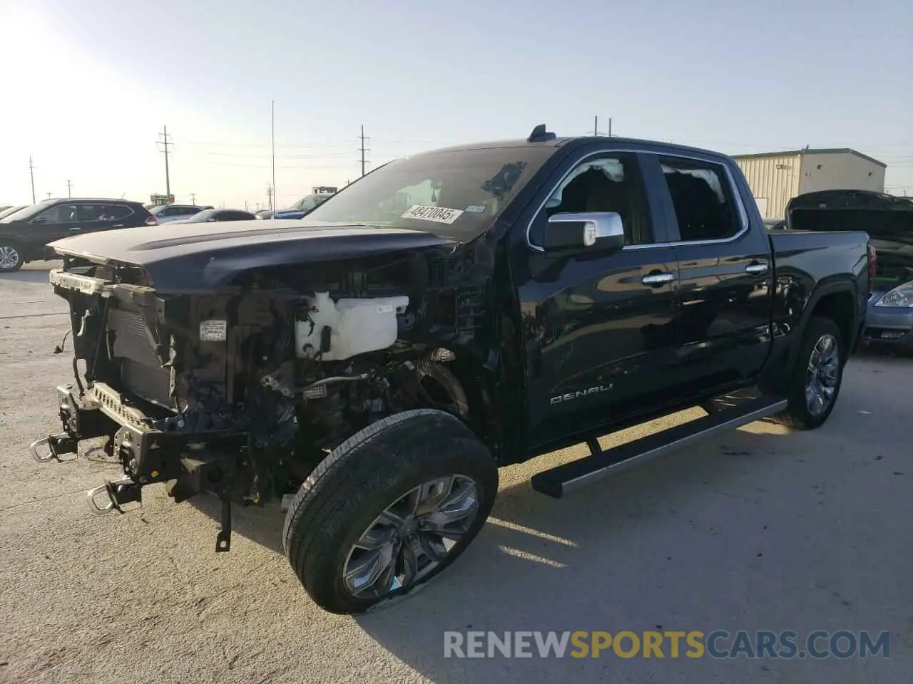 1 Photograph of a damaged car 1GTPHGED3PZ105116 GMC SIERRA 2023