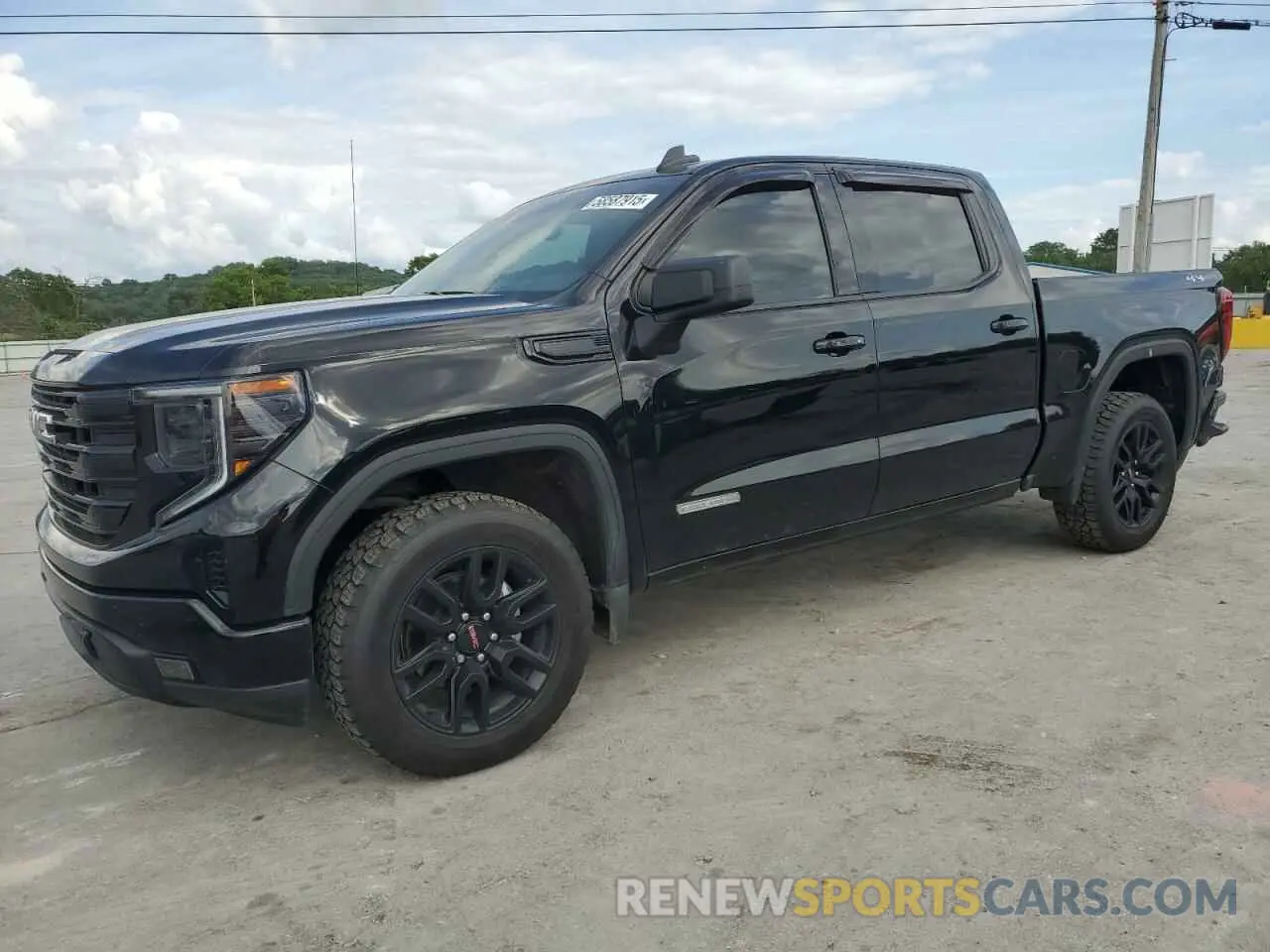 1 Photograph of a damaged car 1GTPUCEK1PZ109507 GMC SIERRA 2023