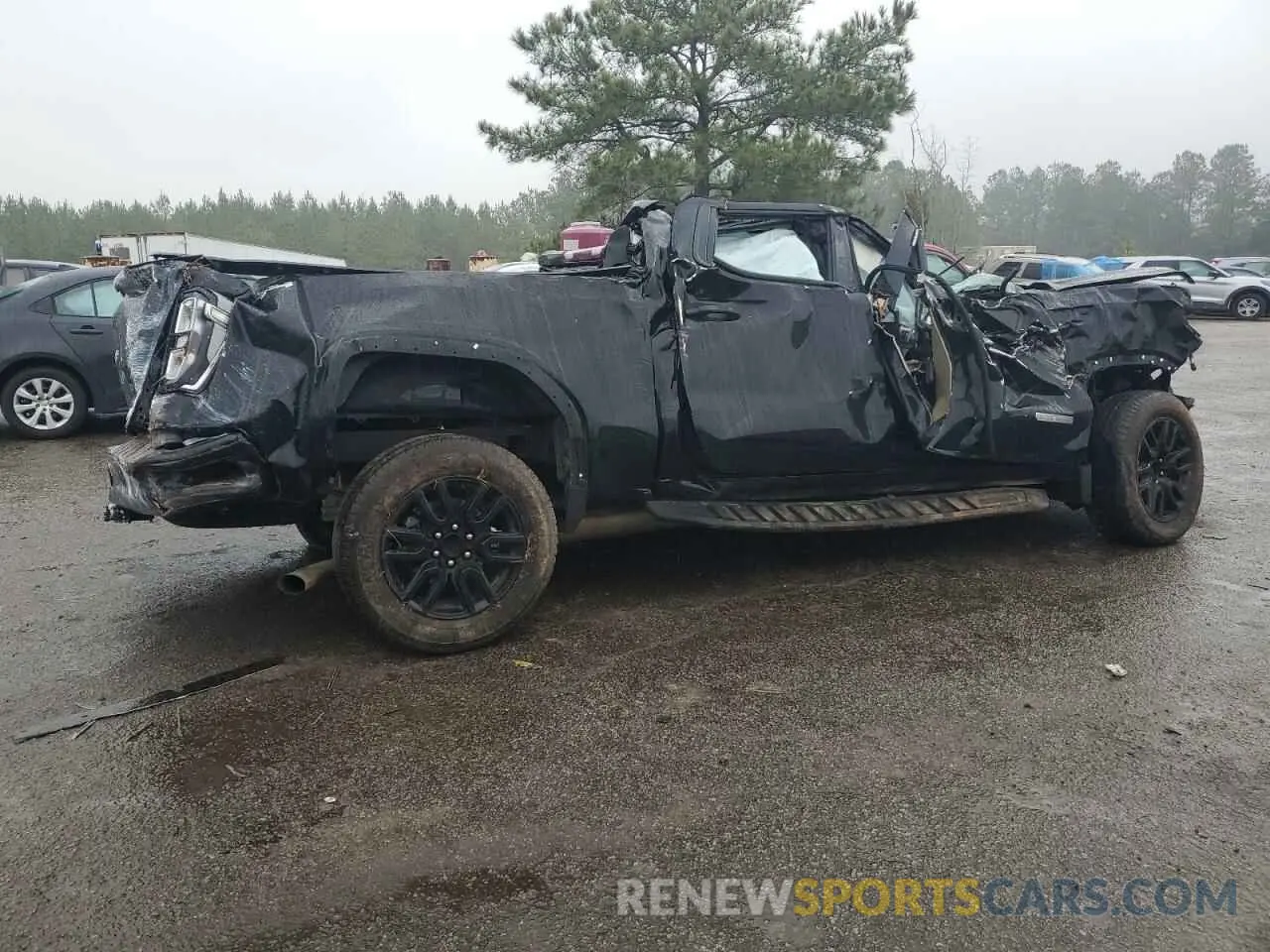 3 Photograph of a damaged car 1GTPUCEK1PZ117218 GMC SIERRA 2023