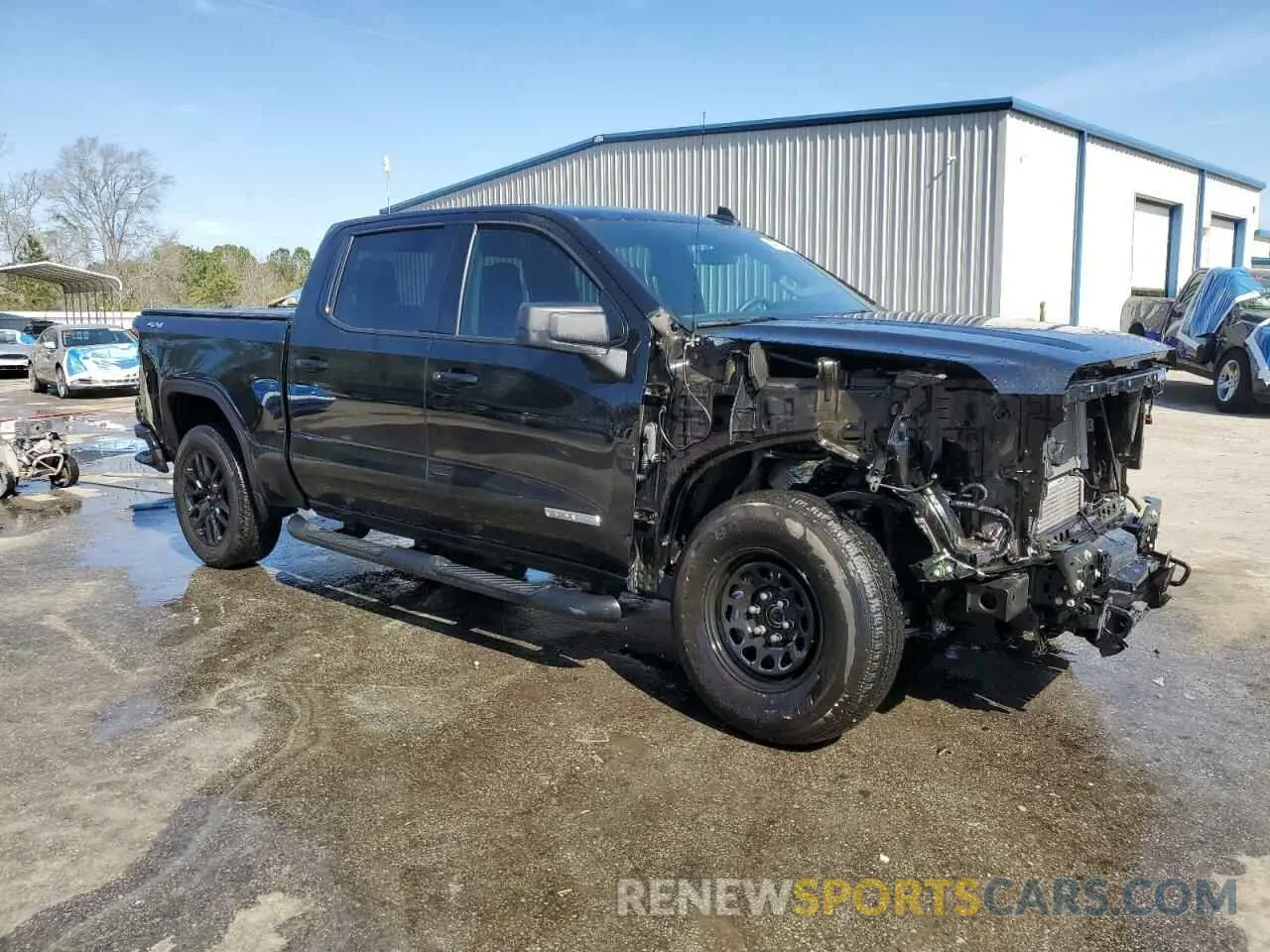 4 Photograph of a damaged car 1GTPUCEK9PZ205868 GMC SIERRA 2023