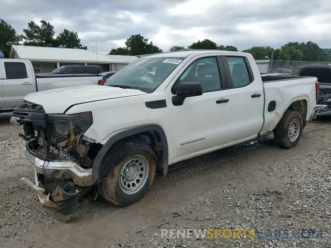 1 Photograph of a damaged car 1GTRHAEK9PZ129005 GMC SIERRA 2023