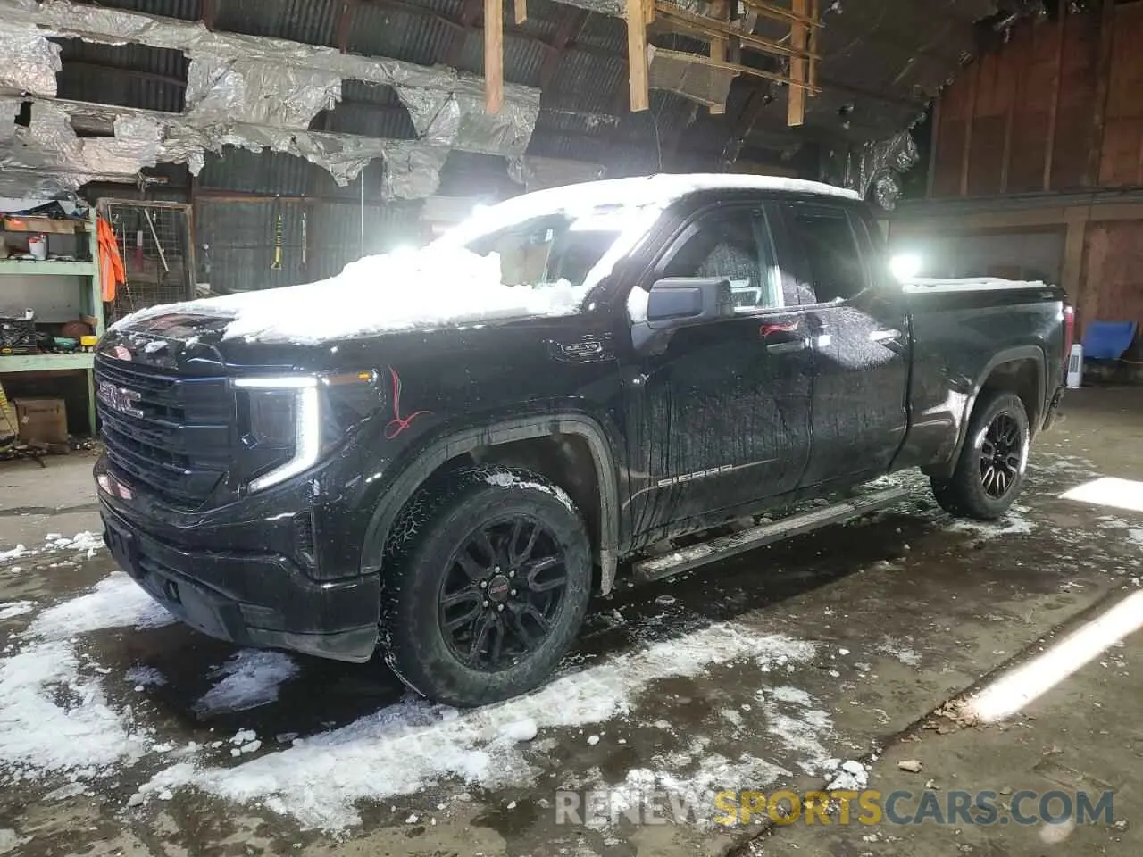 1 Photograph of a damaged car 1GTRUAEDXPZ300258 GMC SIERRA 2023