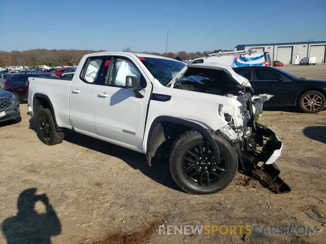 4 Photograph of a damaged car 1GTRUCEDXPZ248433 GMC SIERRA 2023