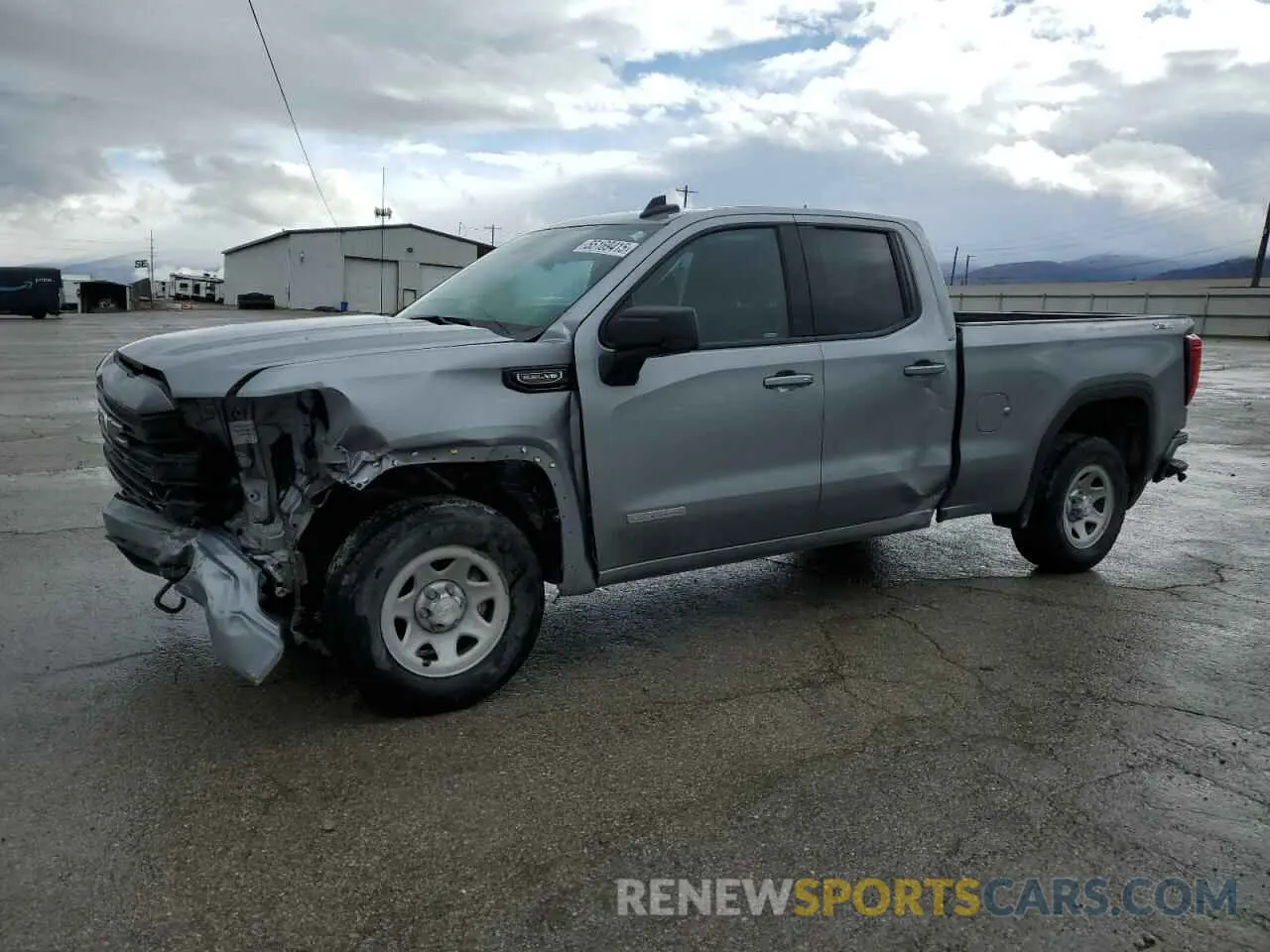 1 Photograph of a damaged car 1GTRUCEDXPZ252966 GMC SIERRA 2023