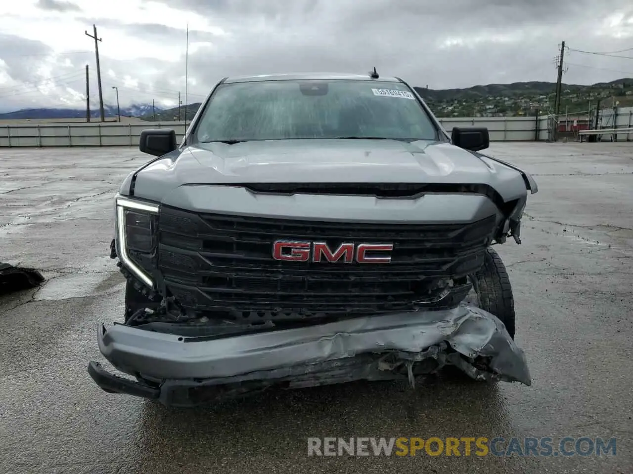 5 Photograph of a damaged car 1GTRUCEDXPZ252966 GMC SIERRA 2023