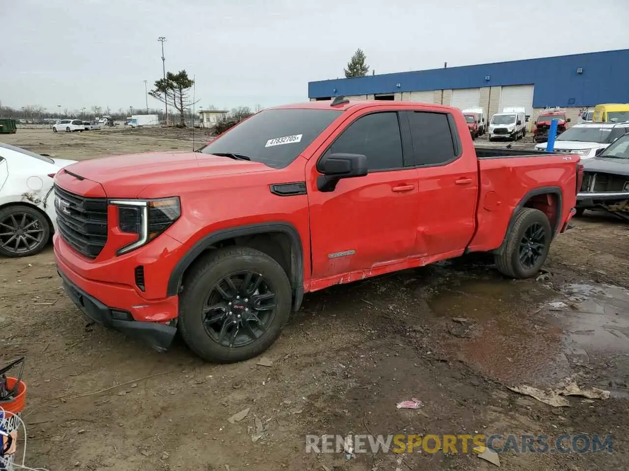 1 Photograph of a damaged car 1GTRUJEK5PZ242140 GMC SIERRA 2023