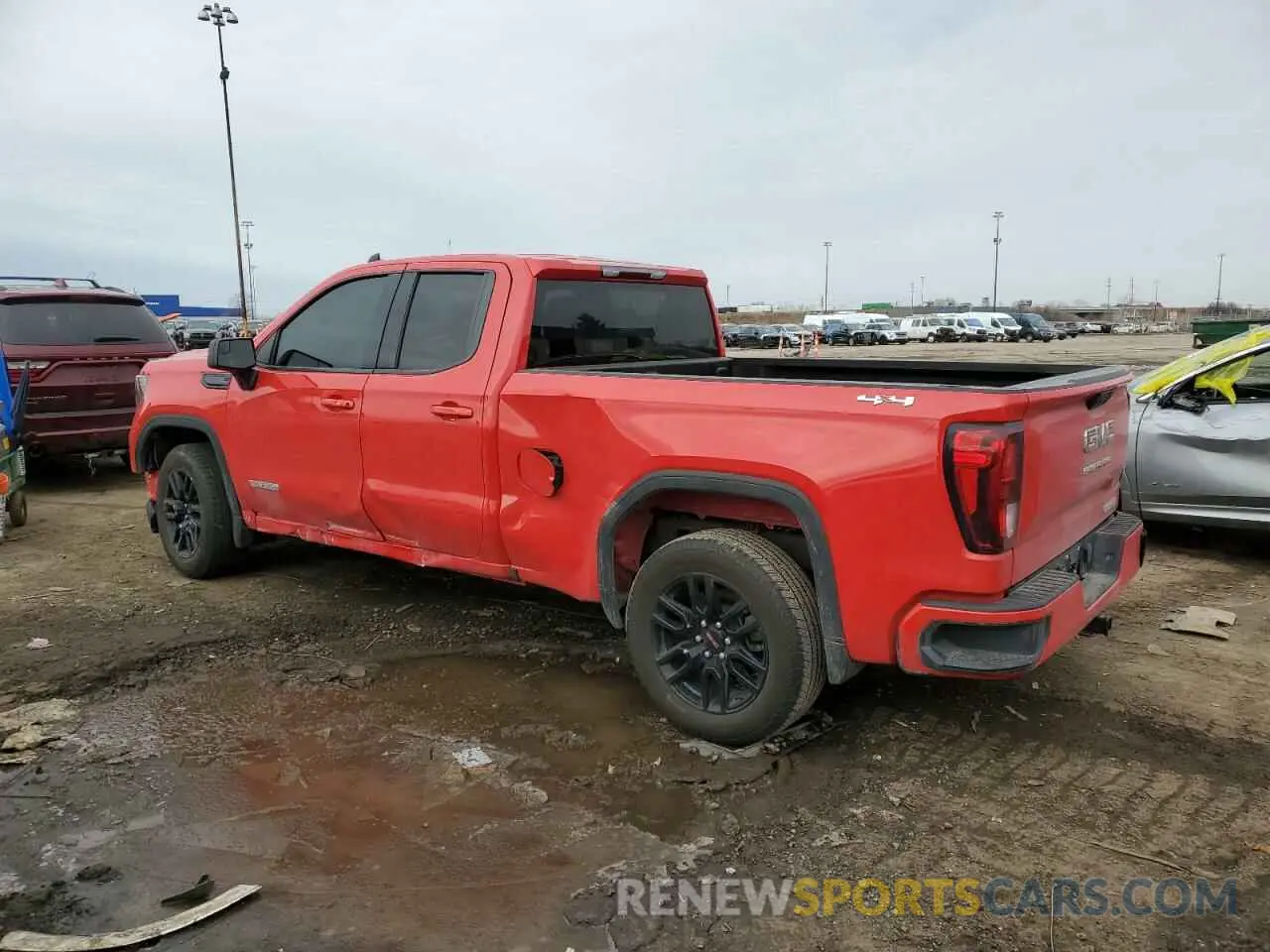 2 Photograph of a damaged car 1GTRUJEK5PZ242140 GMC SIERRA 2023