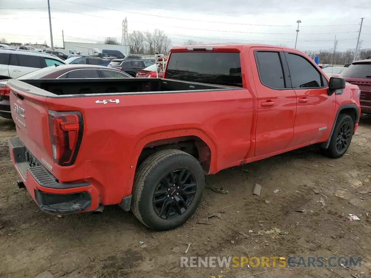 3 Photograph of a damaged car 1GTRUJEK5PZ242140 GMC SIERRA 2023
