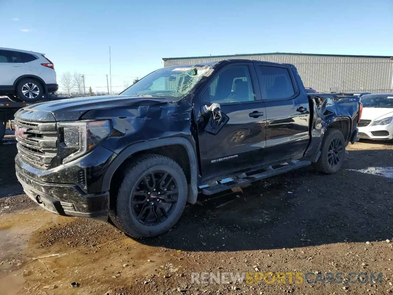 1 Photograph of a damaged car 1GTUUAED1PZ293954 GMC SIERRA 2023