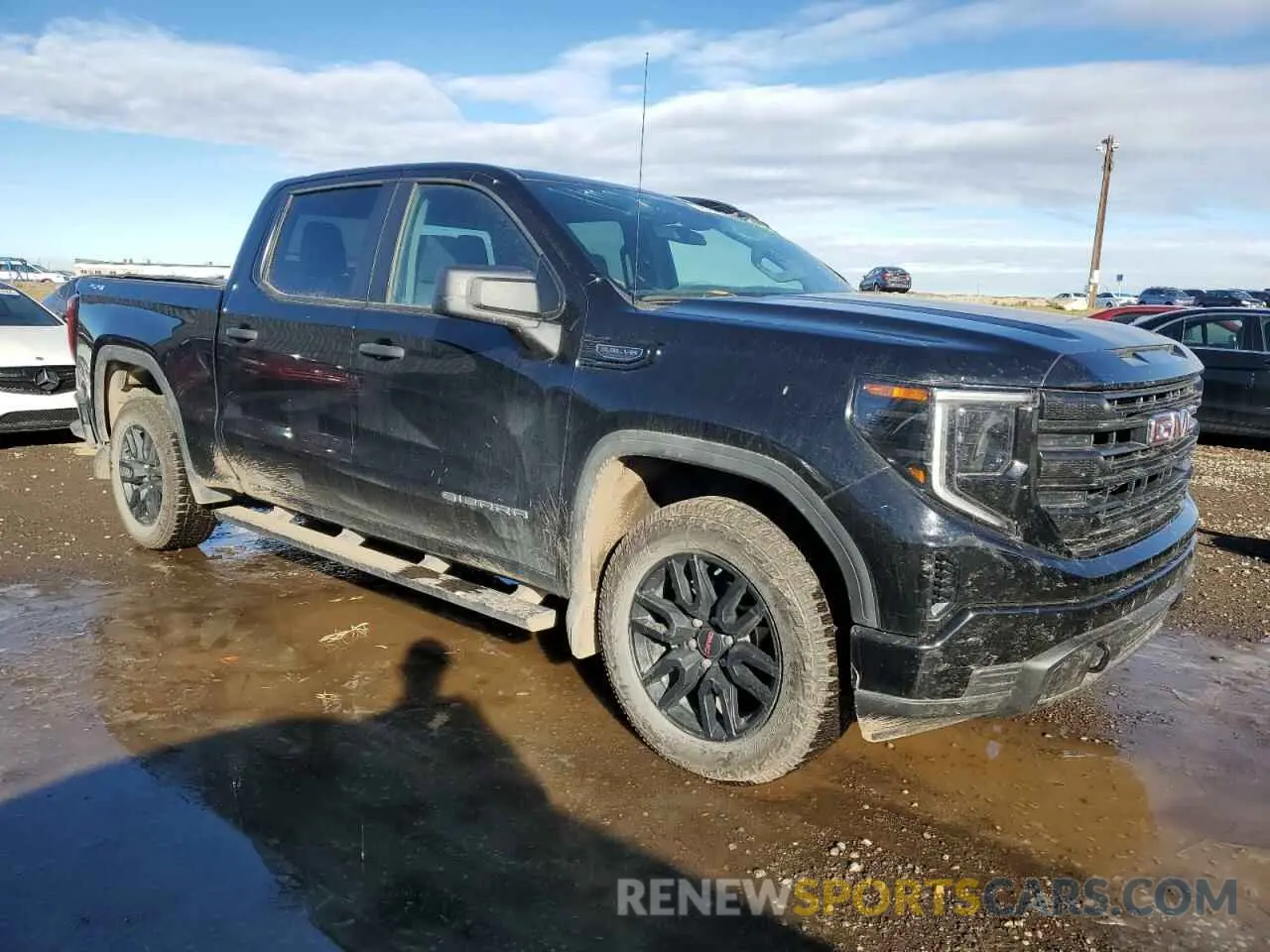 4 Photograph of a damaged car 1GTUUAED1PZ293954 GMC SIERRA 2023