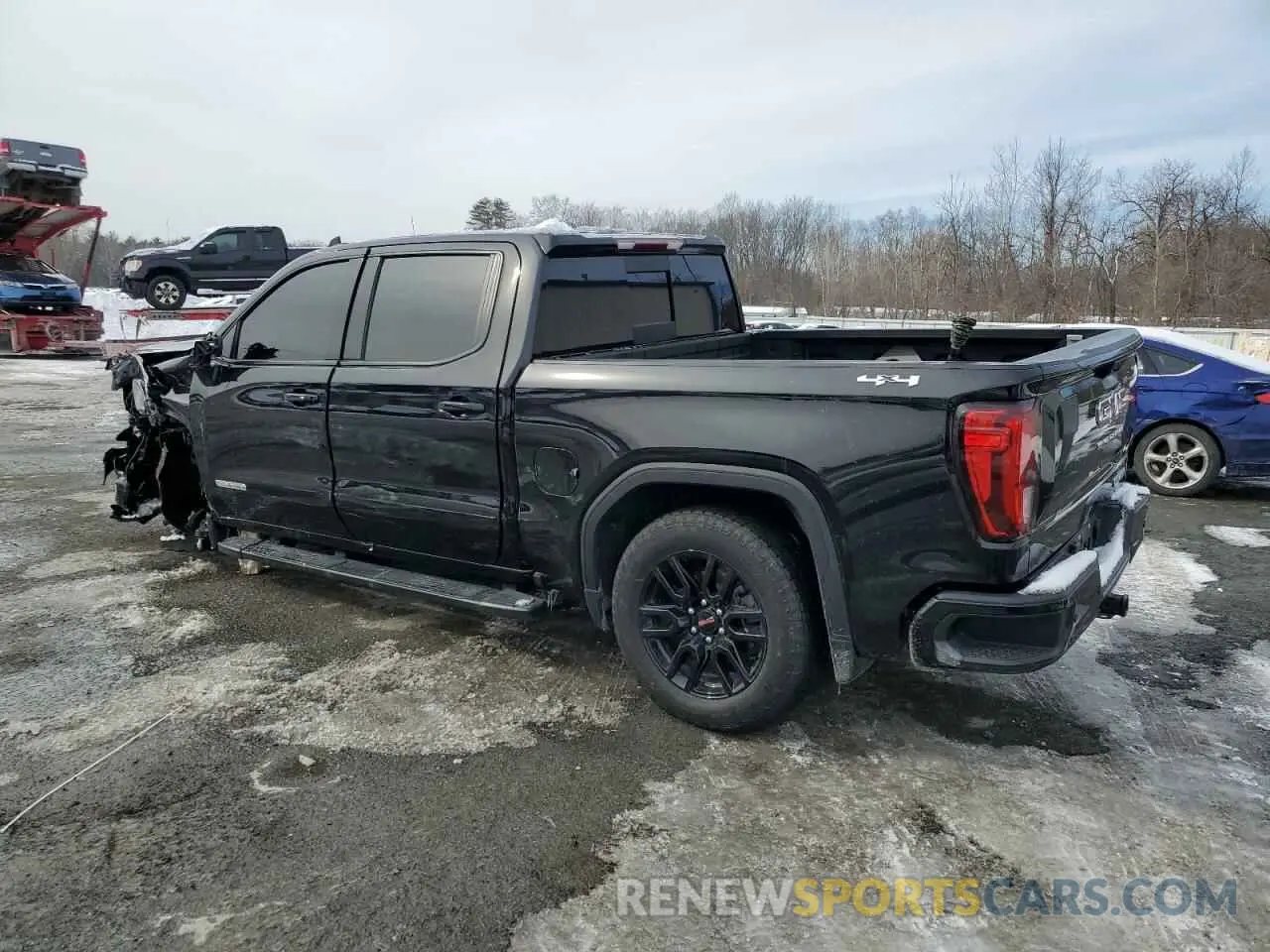 2 Photograph of a damaged car 1GTUUCED6PZ216802 GMC SIERRA 2023