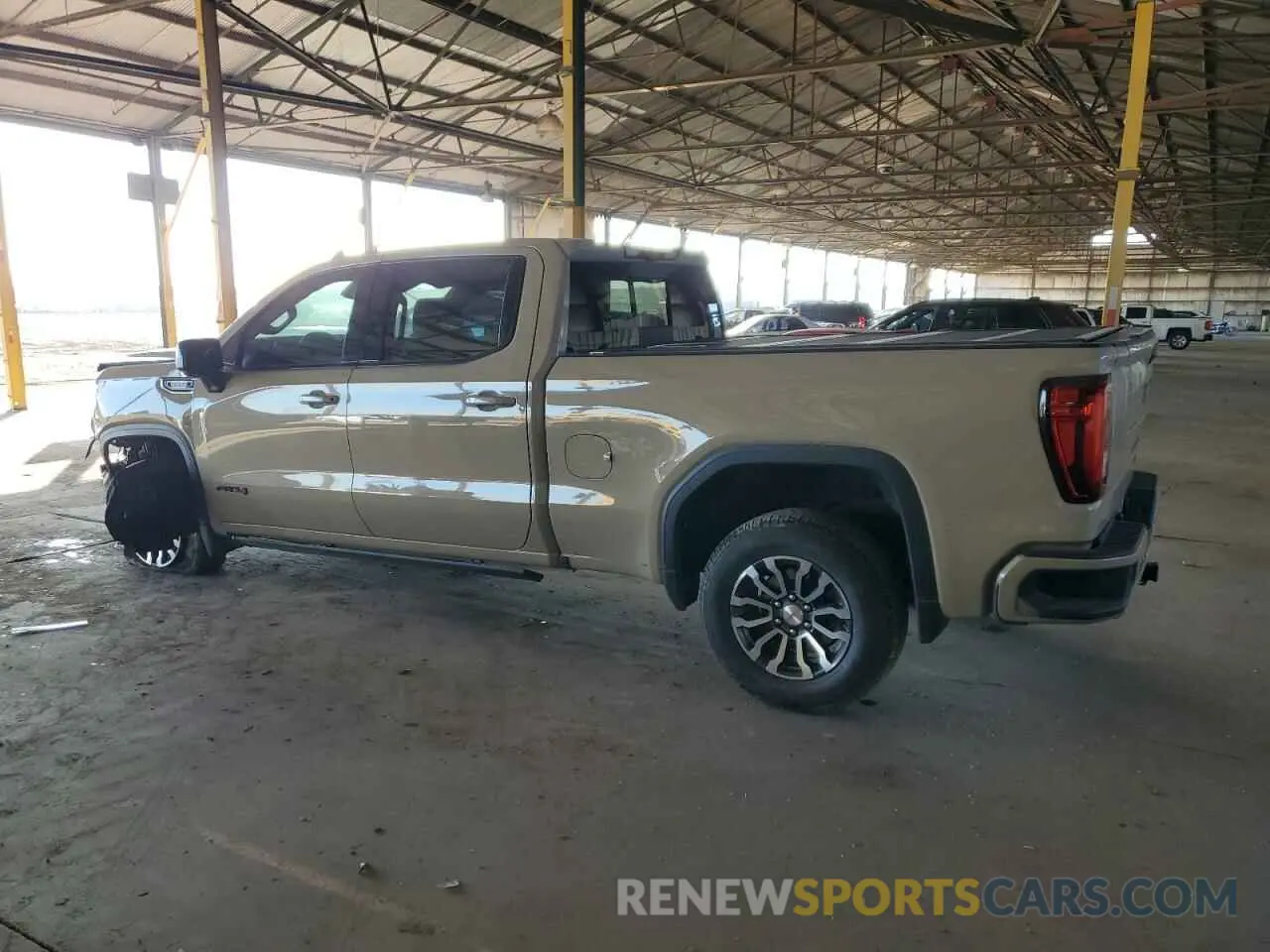 2 Photograph of a damaged car 1GTUUEE80PZ167014 GMC SIERRA 2023