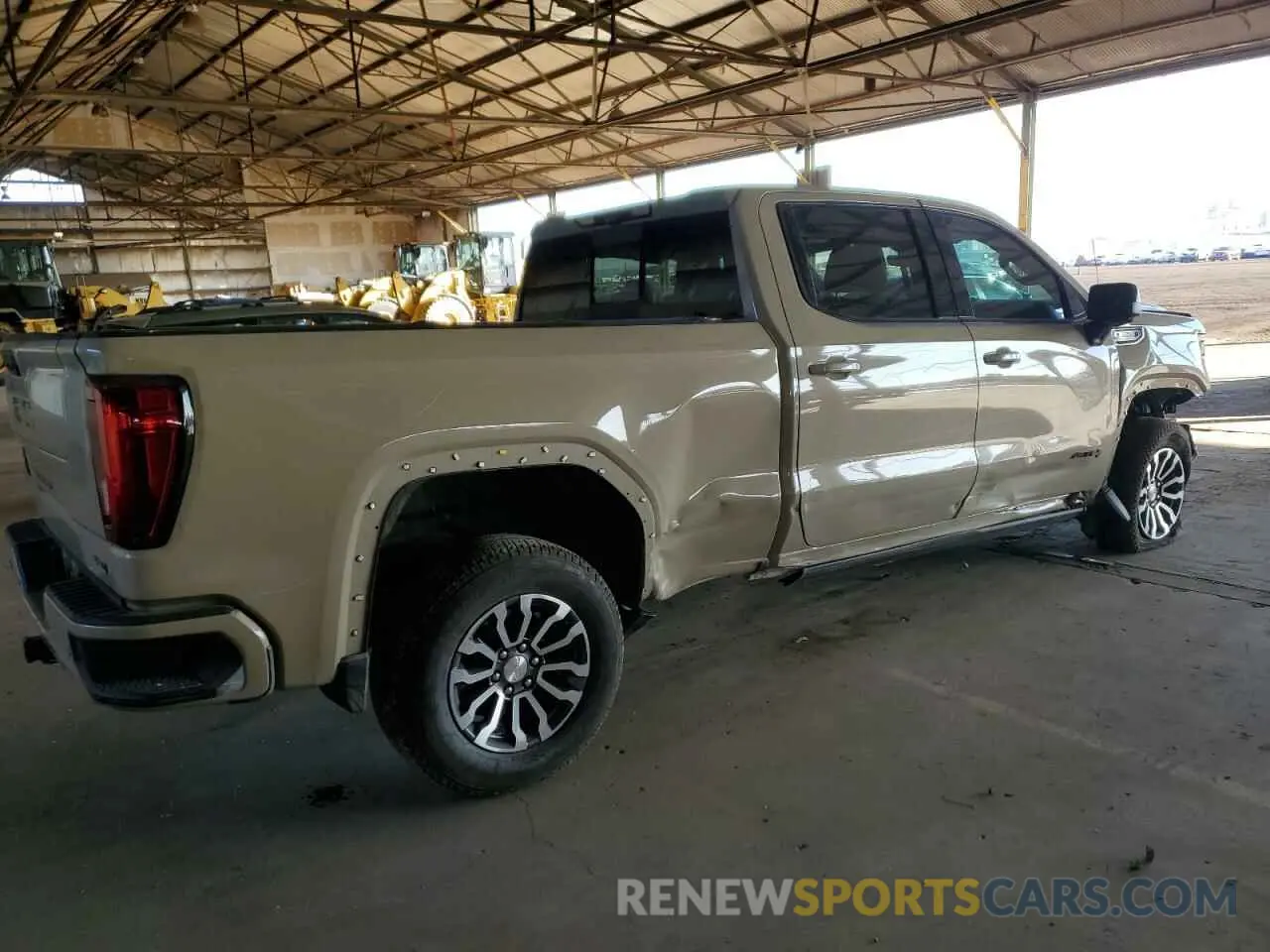 3 Photograph of a damaged car 1GTUUEE80PZ167014 GMC SIERRA 2023