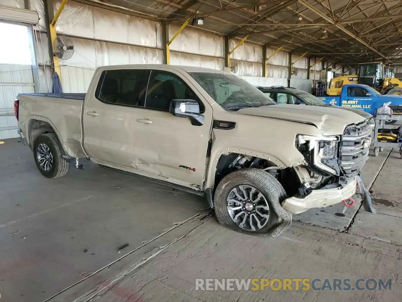 4 Photograph of a damaged car 1GTUUEE80PZ167014 GMC SIERRA 2023