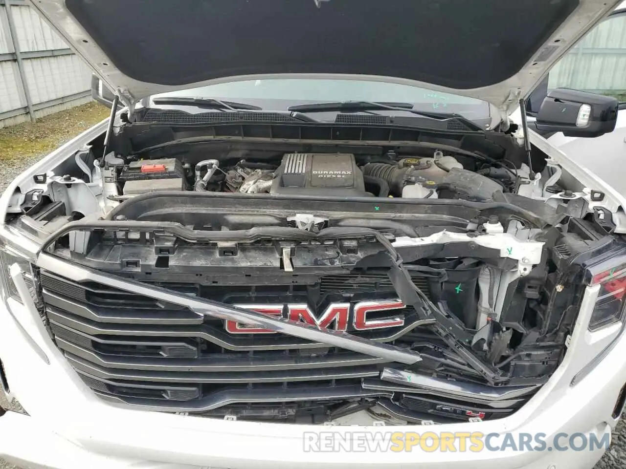 11 Photograph of a damaged car 1GTUUEE85PZ110792 GMC SIERRA 2023