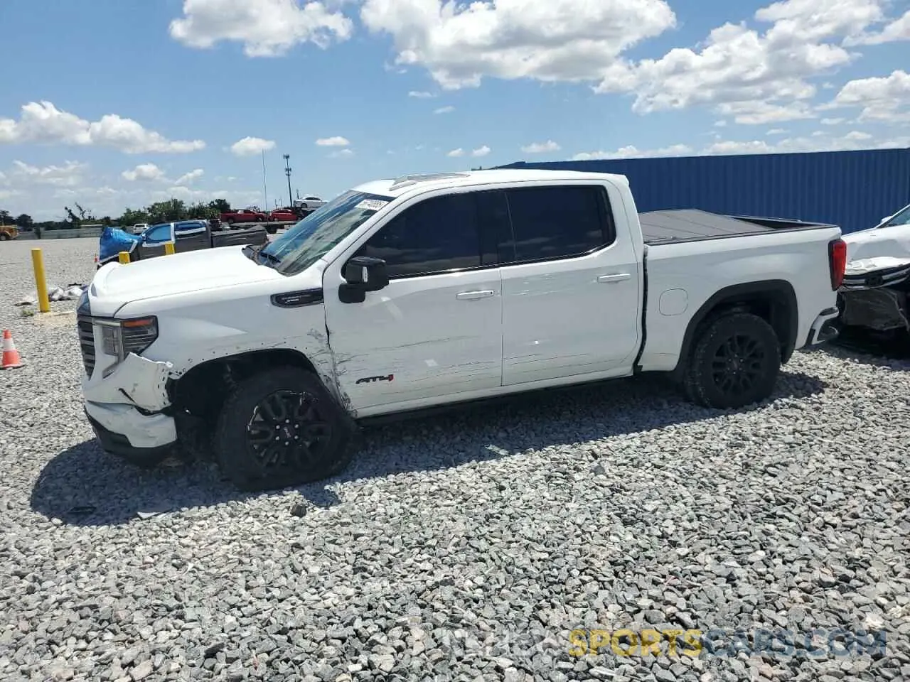 1 Photograph of a damaged car 1GTUUEE87PZ155961 GMC SIERRA 2023