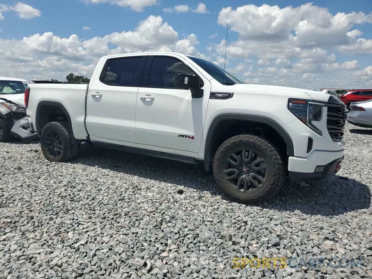 4 Photograph of a damaged car 1GTUUEE87PZ155961 GMC SIERRA 2023