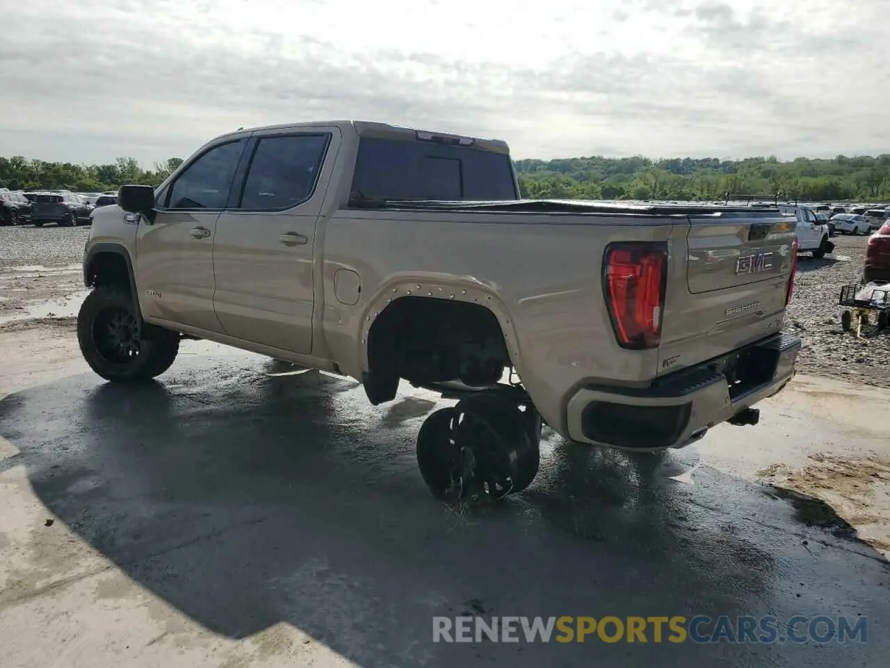2 Photograph of a damaged car 1GTUUEE89PZ218574 GMC SIERRA 2023