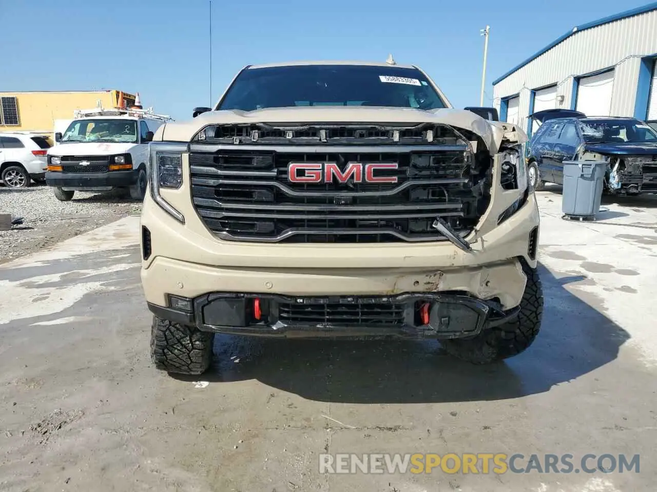 5 Photograph of a damaged car 1GTUUEE89PZ218574 GMC SIERRA 2023