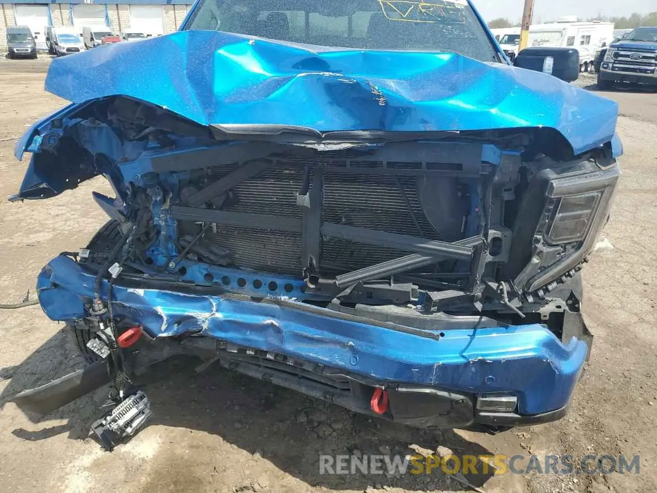 11 Photograph of a damaged car 1GTUUEEL5PZ111302 GMC SIERRA 2023