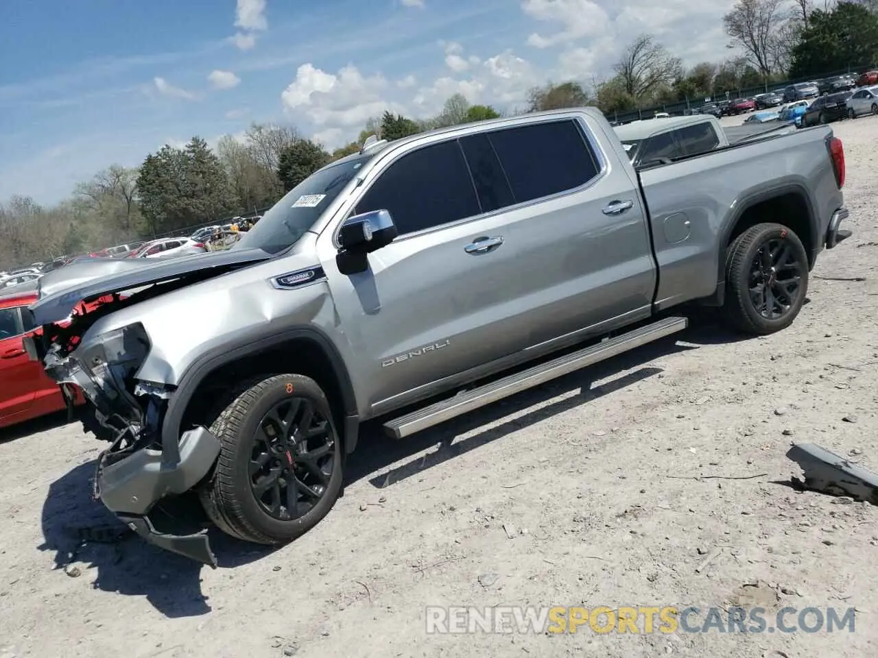 1 Photograph of a damaged car 1GTUUGE85PZ155131 GMC SIERRA 2023