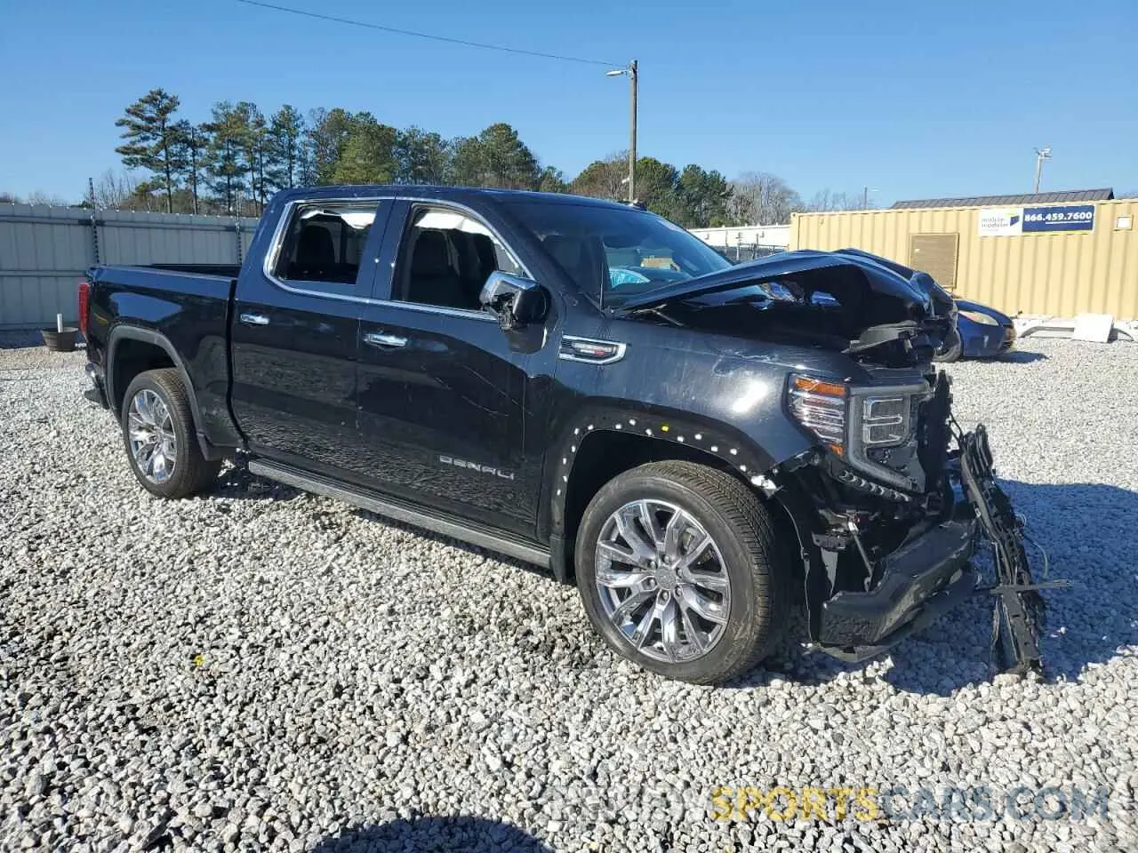 4 Photograph of a damaged car 1GTUUGE8XPZ125364 GMC SIERRA 2023