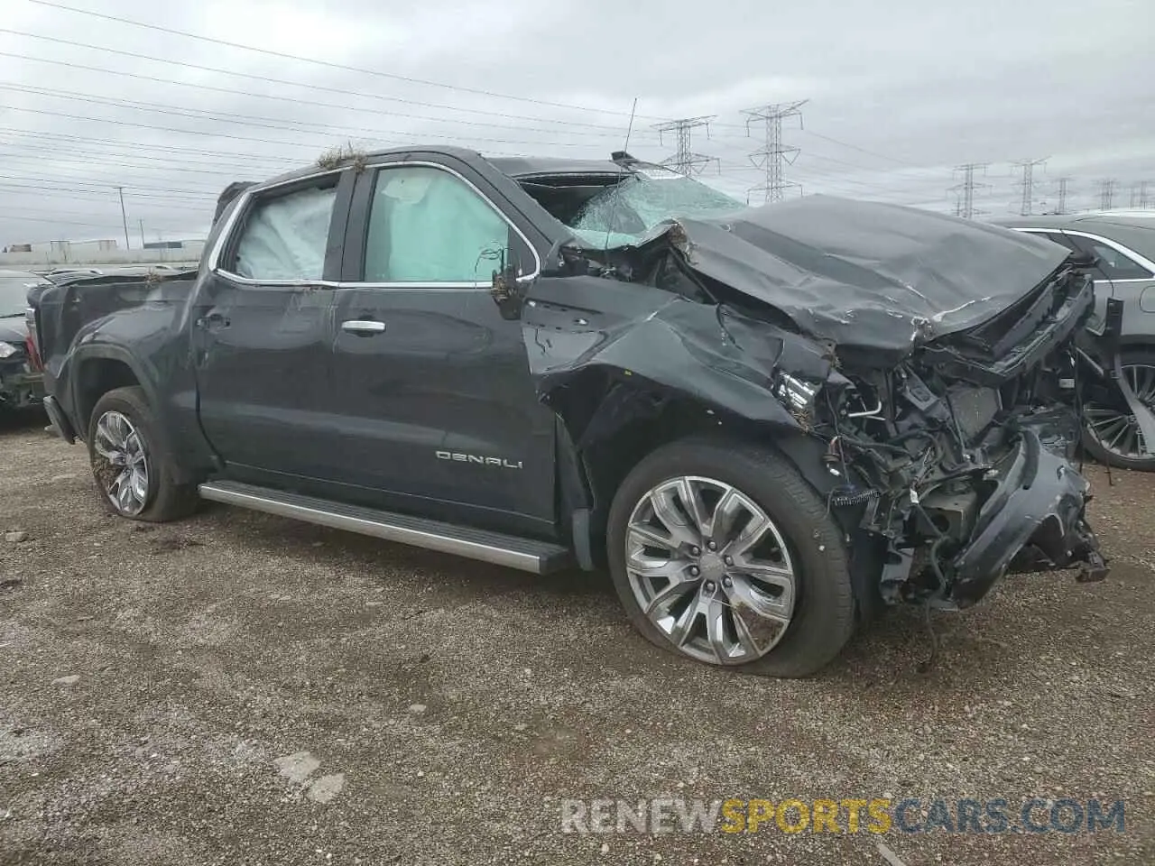 4 Photograph of a damaged car 1GTUUGEL7PZ330208 GMC SIERRA 2023