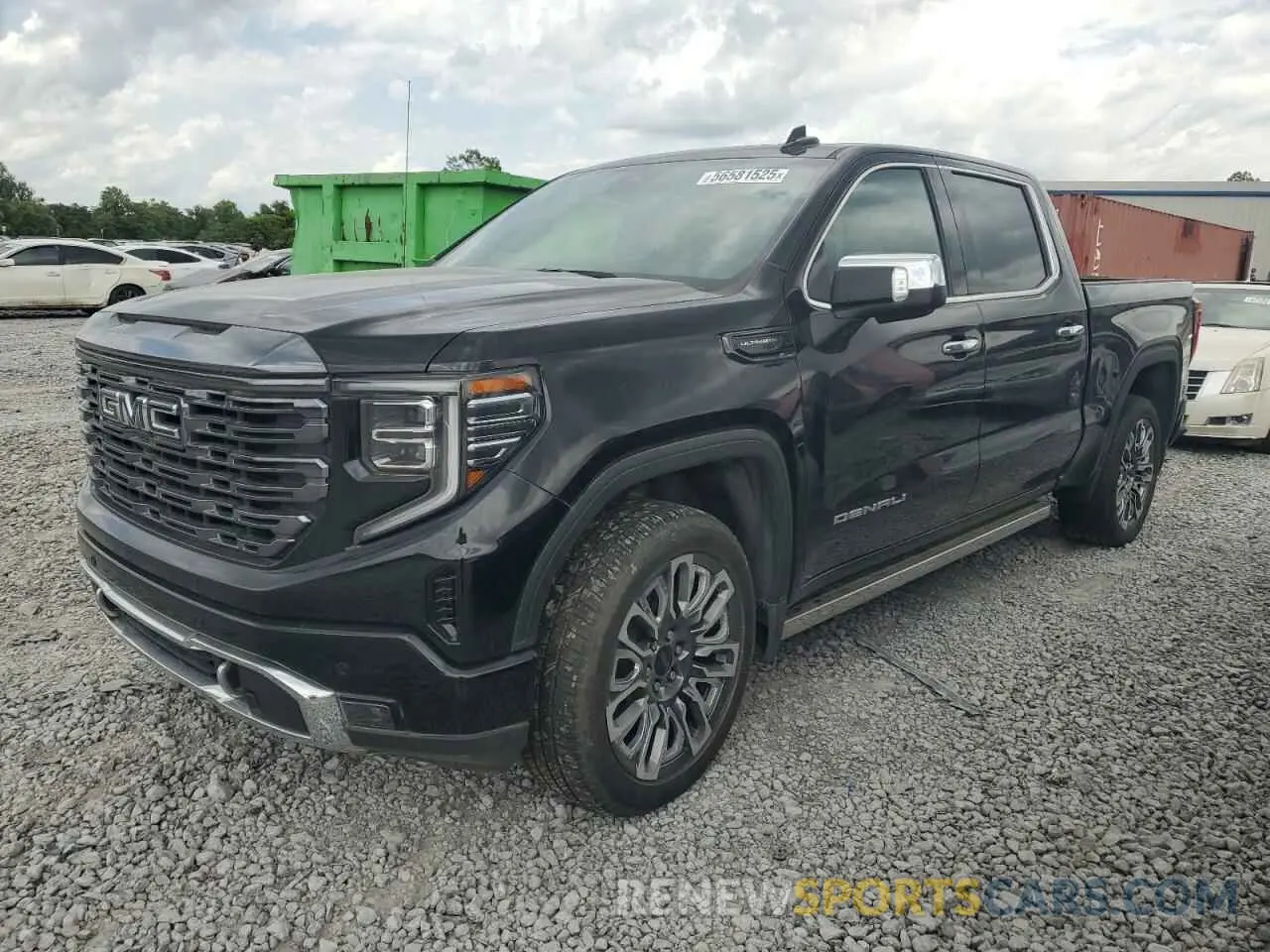 1 Photograph of a damaged car 1GTUUHE83PZ295054 GMC SIERRA 2023