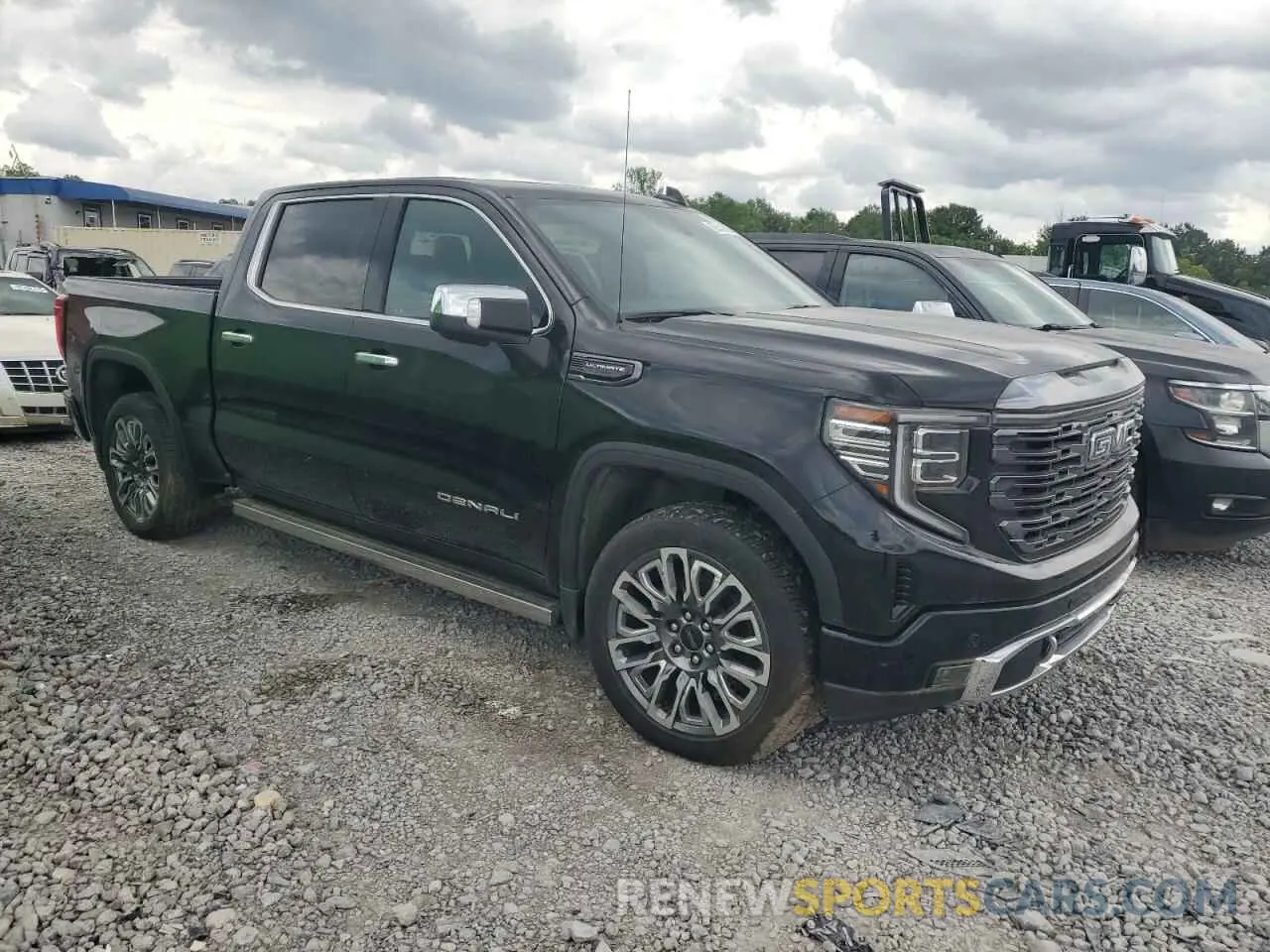 4 Photograph of a damaged car 1GTUUHE83PZ295054 GMC SIERRA 2023