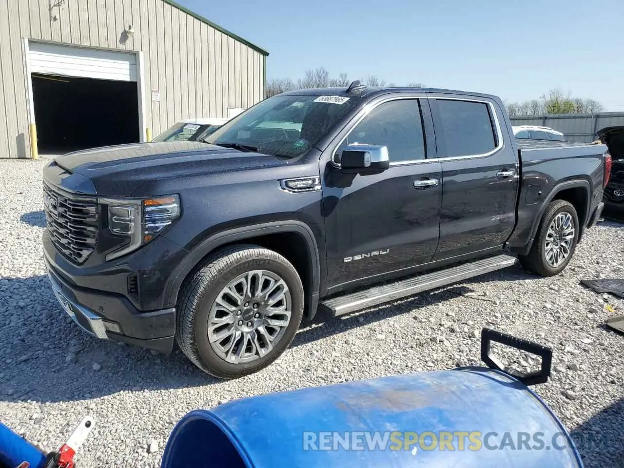 1 Photograph of a damaged car 1GTUUHEL0PZ268267 GMC SIERRA 2023