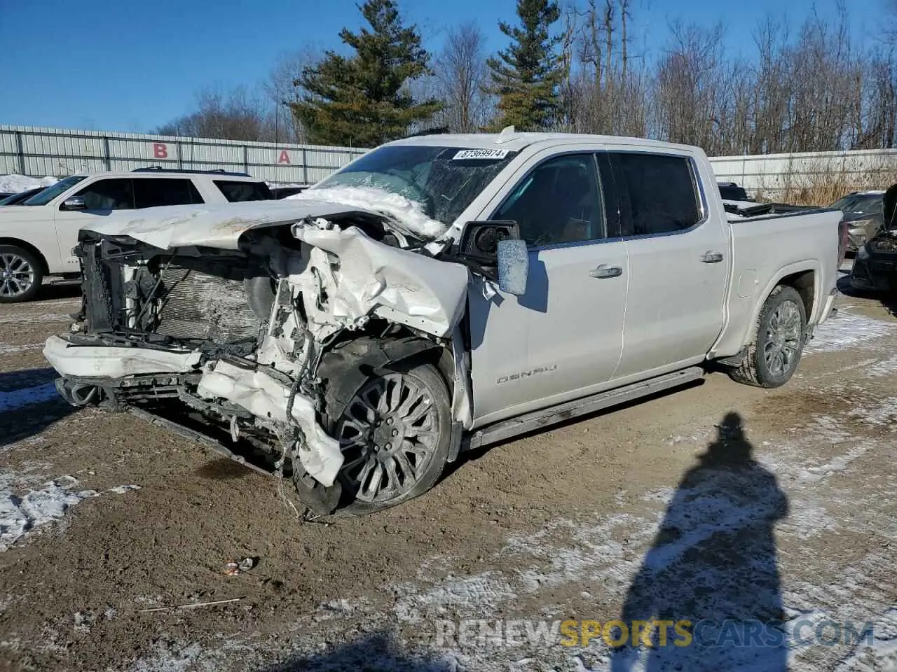 1 Photograph of a damaged car 1GTUUHEL0PZ312834 GMC SIERRA 2023