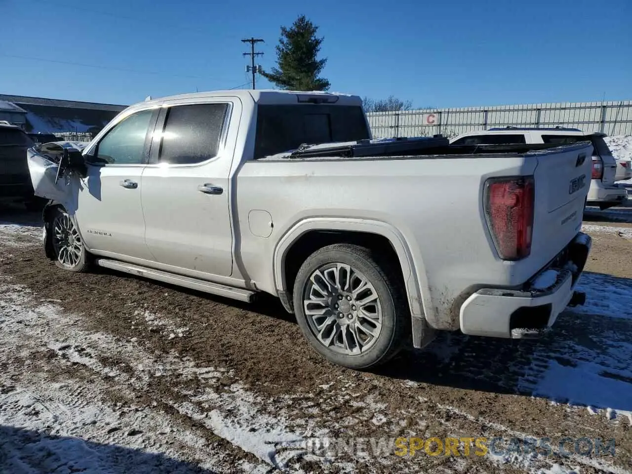 2 Photograph of a damaged car 1GTUUHEL0PZ312834 GMC SIERRA 2023