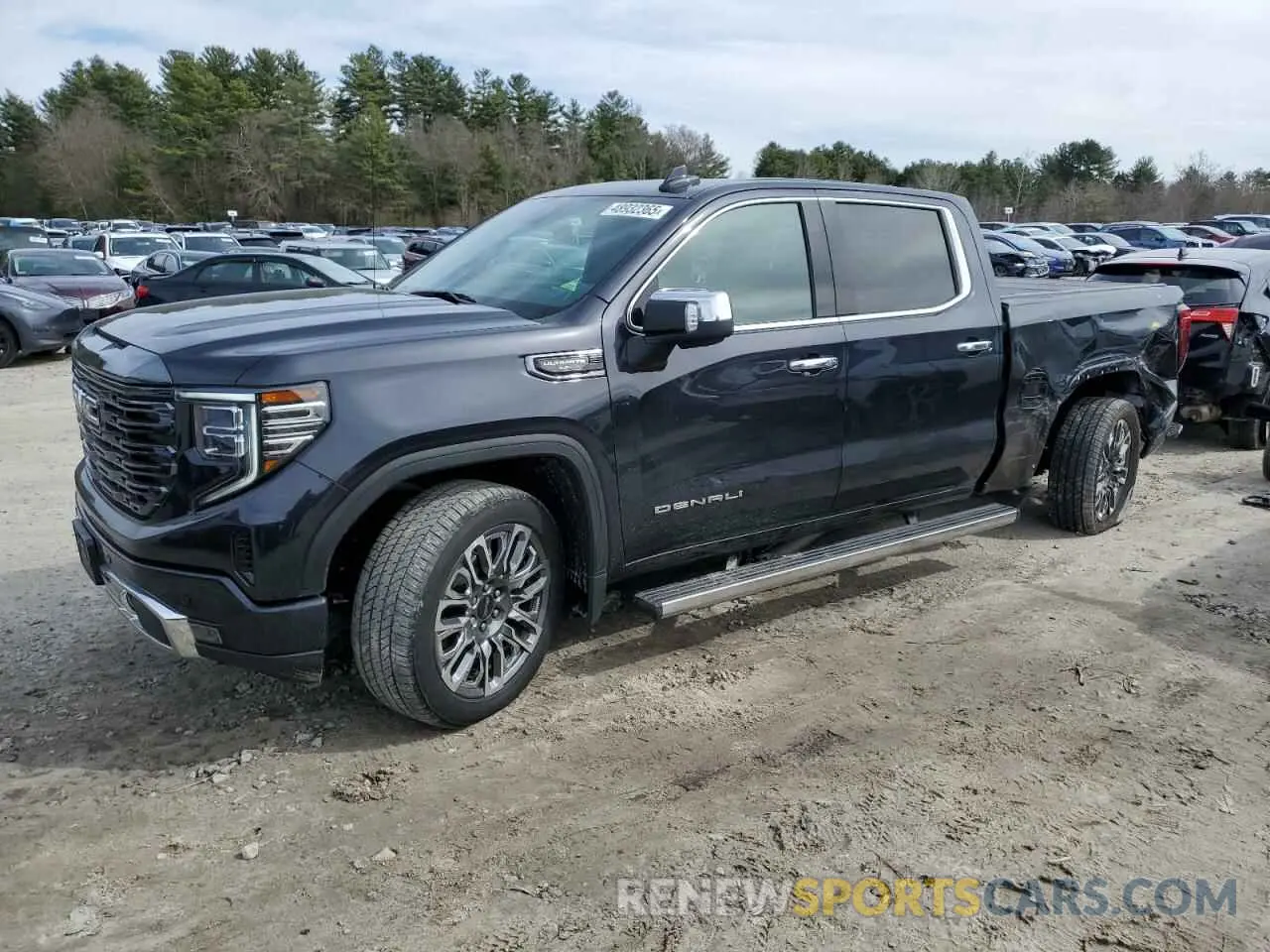 1 Photograph of a damaged car 1GTUUHEL3PZ256940 GMC SIERRA 2023