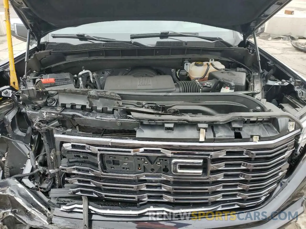 11 Photograph of a damaged car 1GTUUHEL3PZ281854 GMC SIERRA 2023